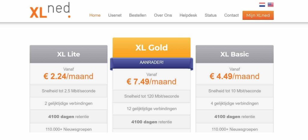 Review van usenet provider XLNed