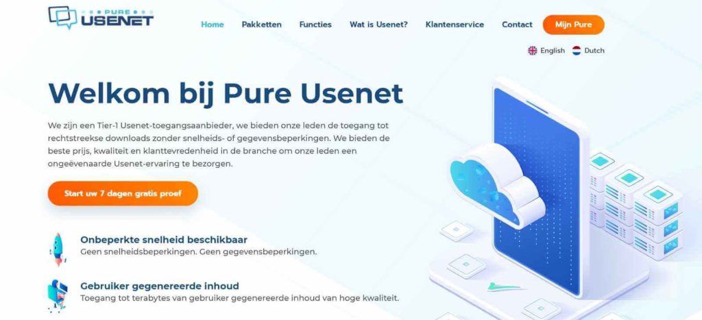 Review van usenet provider Pure Usenet