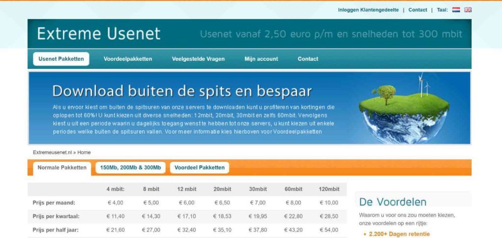 Review van usenet provider Extreme Usenet